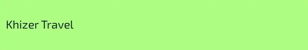Khizer Travel